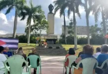 Evocan histórica presencia de Fidel en Santa Clara