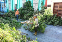 Evaluó Consejo de Defensa Nacional recuperación tras huracán