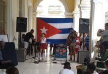 Artistas sagüeros rinden homenaje a Fidel