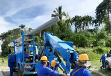 Linieros de empresa villaclareña de telecomunicaciones escriben páginas de solidaridad en Oriente