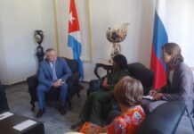 Visita provincia de Cuba gobernador de San Petersburgo