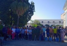 Abanderan en Sagua la Grande a contingente para reforzar la campaña anti vectorial