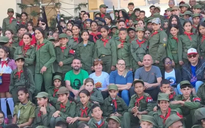 Realizan pioneros tomas simbólicas en homenaje a la Batalla de Santa Clara en su aniversario 67