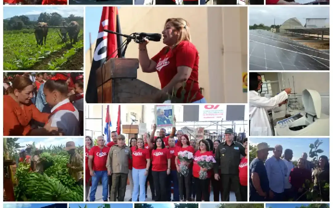 Mensaje a los villaclareños de Susely Morfa González, integrante del Comité Central del Partido Comunista de Cuba y su primera secretaria en la provincia