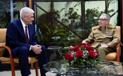 Recibió Raúl al Ministro del Interior de la Federación de Rusia