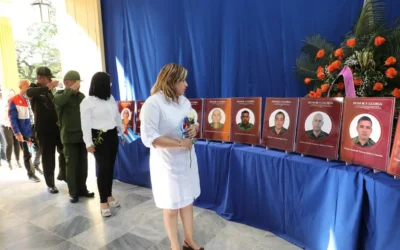 Tributo en Villa Clara: santaclareños rinden homenaje a combatientes cubanos caídos en Venezuela