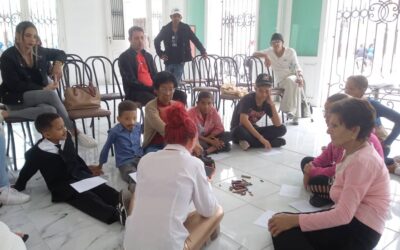 Arte y verso en Galería de arte Wifredo Lam de Sagua la Grande