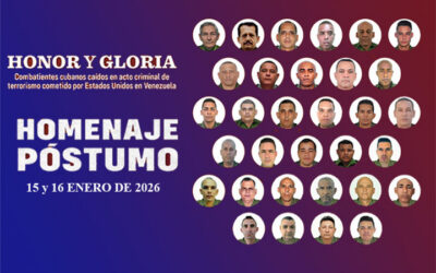 Rendirá Cuba honores a sus combatientes caídos en Venezuela 