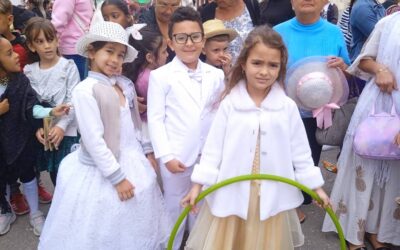 Protagonizan los infantes Parada martiana en Sagua la Grande