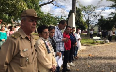 Conmemoran en Sagua la Grande aniversario 131 del reinicio de las guerras de independencia