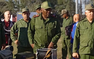 Chequeó Valdés Mesa actividades de defensa y producción en Mayabeque