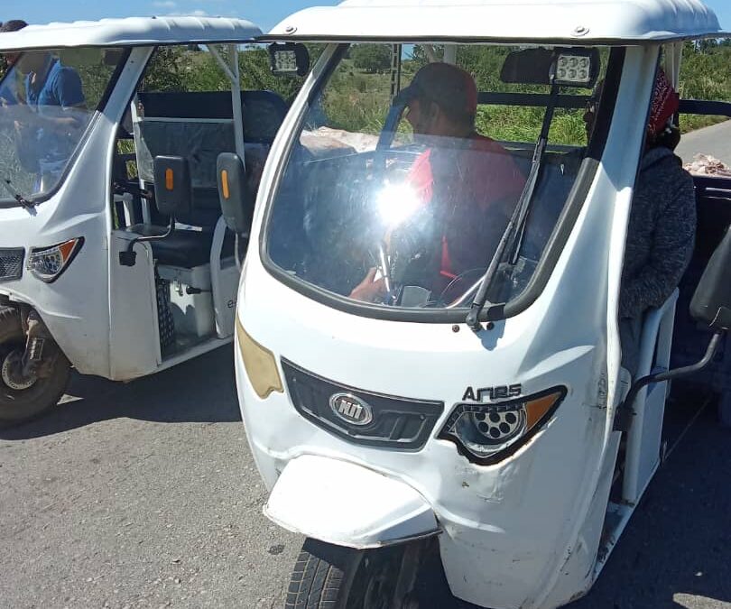 Los triciclos eléctricos como alternativa operativa ante la situación actual del combustible en Sagua la Grande
