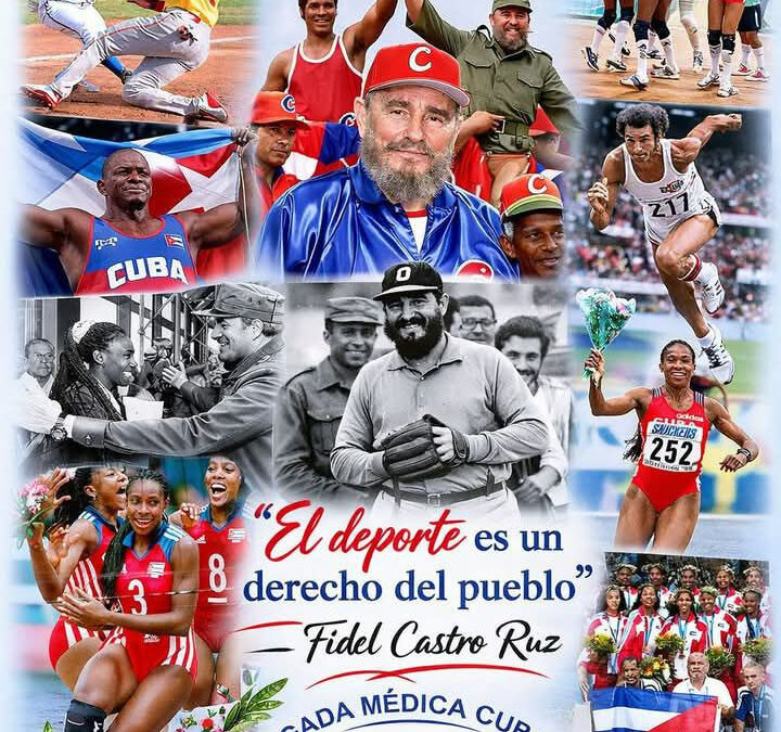 Celebración en movimiento: Felicitan a trabajadores del Inder en Sagua por el aniversario 65 del deporte cubano