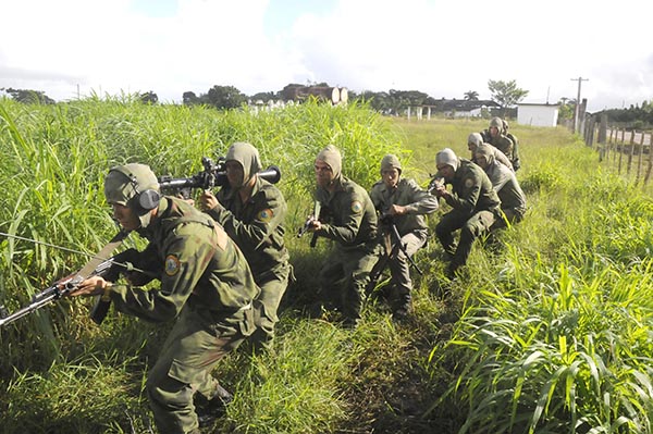 Positiva jornada de preparación para la defensa en Jumagua-Caguagua