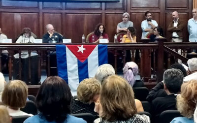 «Cuba sí, yanquis no», a todo pulmón en Montevideo