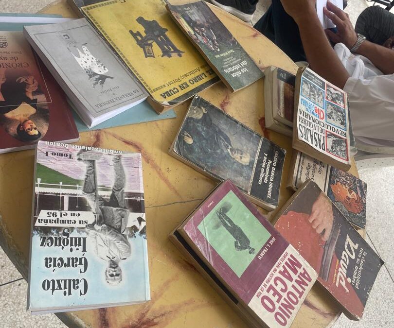 “Andar entre libros”: Un paseo por la literatura cubana en Sagua