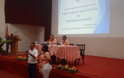 Inicia en Sagua la Grande sesión de la Asamblea Municipal con debate sobre firmas contra el bloqueo