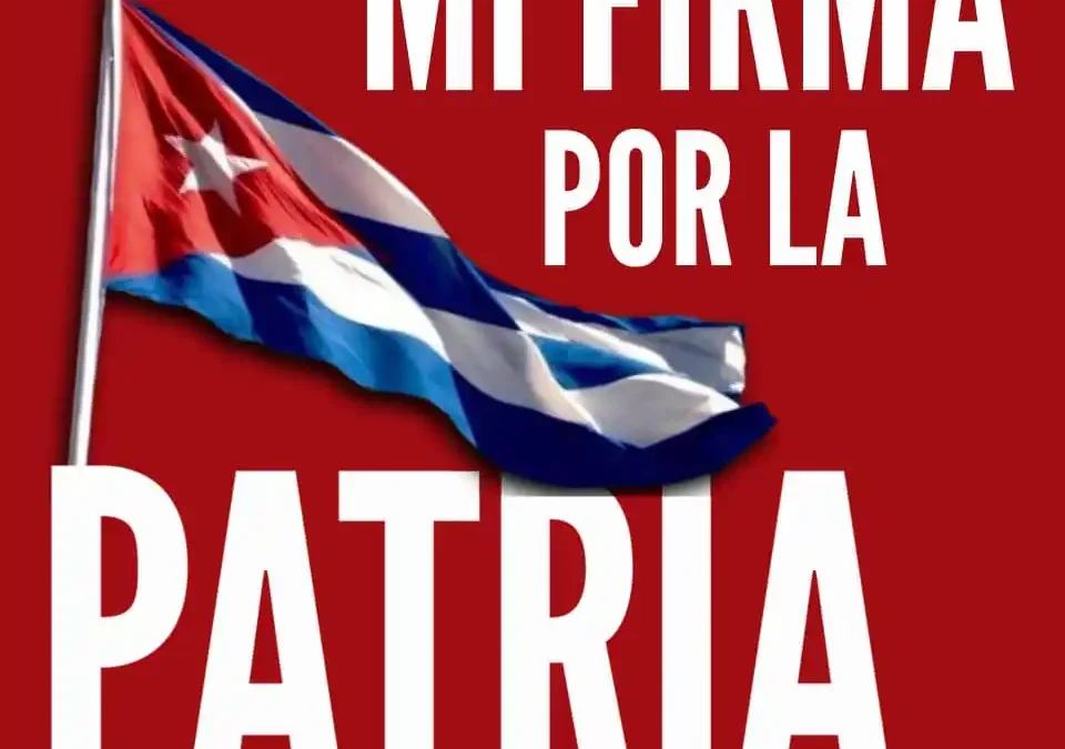 Mi firma por la Patria, en centros de la Salud en Villa Clara