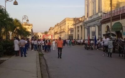 1ro de mayo: La fiesta del pueblo trabajador ya comienza en Sagua la Grande