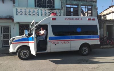 Nueva ambulancia refuerza Sistema de Urgencias Médicas en Sagua la Grande