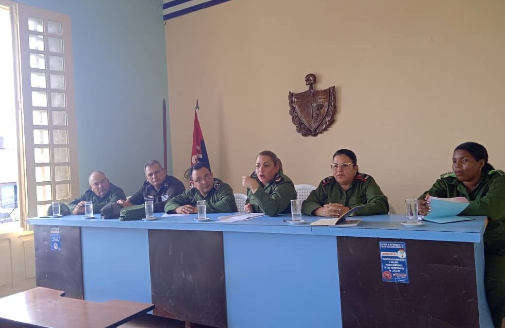 Presidenta del Consejo de Defensa provincial encabeza jornada en Sagua