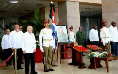 El último adiós al Comandante de la Revolución Ramiro Valdés