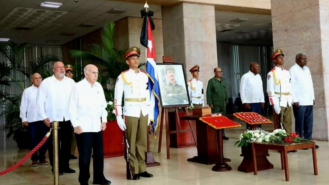 El último adiós al Comandante de la Revolución Ramiro Valdés