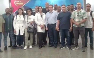 Segundo grupo de rescatistas y de salud de Cuba llegó a Venezuela