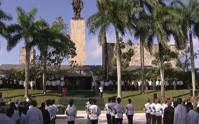El adiós al Comandante de la Revolución Ramiro Valdés en la Plaza del Che 