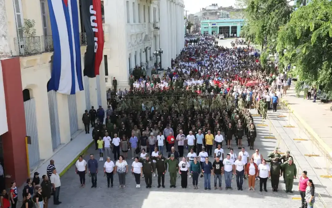 Villaclareños rinden tributo póstumo al Comandante de la Revolución Ramiro Valdés Menéndez