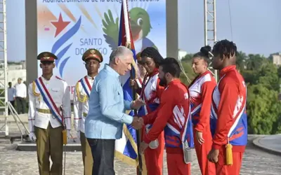 Abanderan delegación cubana a los Juegos Centroamericanos y del Caribe Santo Domingo 2026