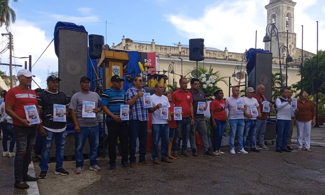 Reafirma pueblo de Sagua la Grande su apoyo a la Revolución en acto por el Día de la Rebeldía Nacional