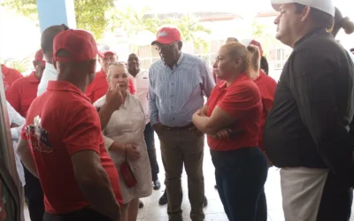Salvador Valdés Mesa recorre obras de impacto socioeconómico en la Villa Blanca