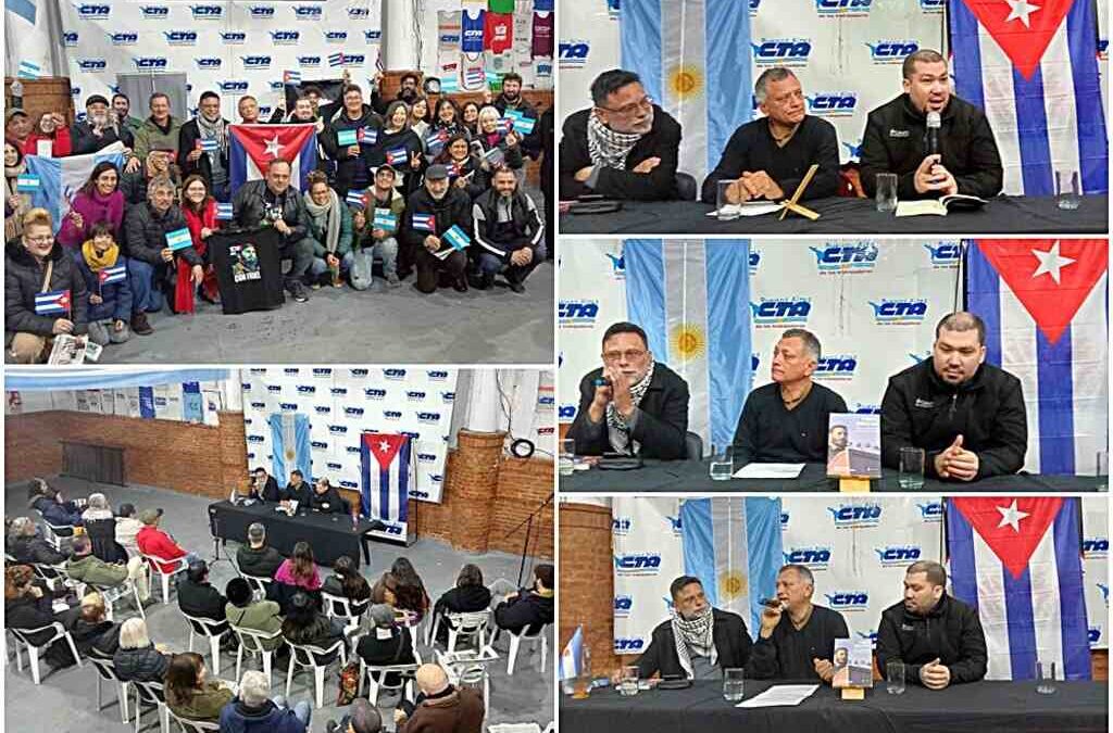 Destacan obra solidaria de Fidel Castro en La Plata, Argentina