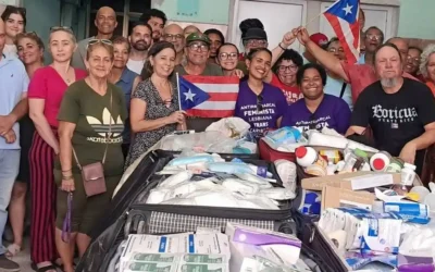 Brigada solidaria puertorriqueña entrega donativos a hospital santaclareño
