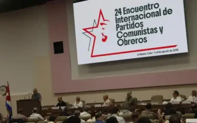 Asiste Díaz-Canel a la inauguración del Encuentro Internacional de Partidos Comunistas y Obreros