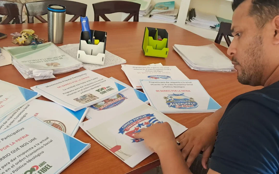 Avanza en Santa Clara Movimiento Popular participativo “Mi barrio por la Patria”