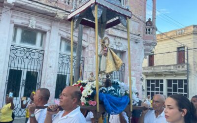 Fe y devoción en la Villa del Undoso: Sagüeros rinden culto a la Virgen de la Caridad del Cobre