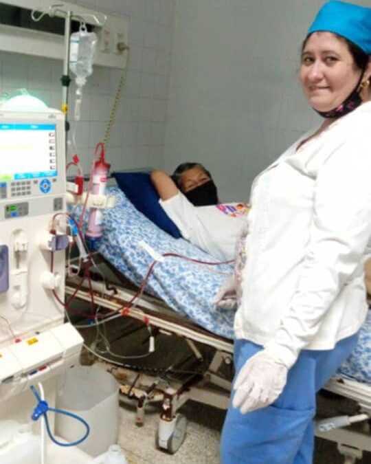 De excelencia y con amor, el servicio de hemodiálisis