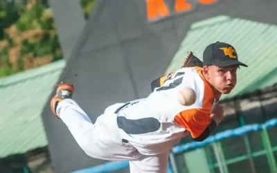 El sagüero Omar David Pérez López en equipo Cuba a la Copa Mundial de Béisbol sub-23